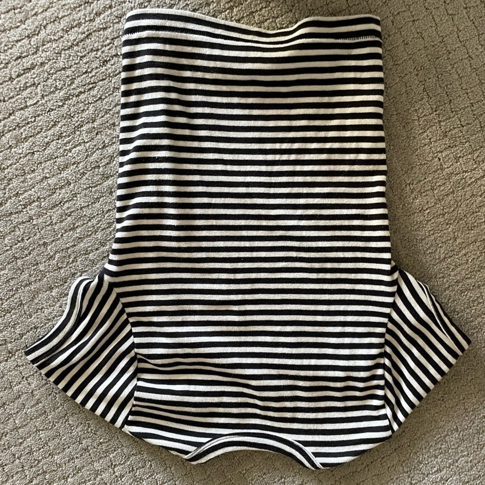 Urban Outfitters Black and White Striped Tee